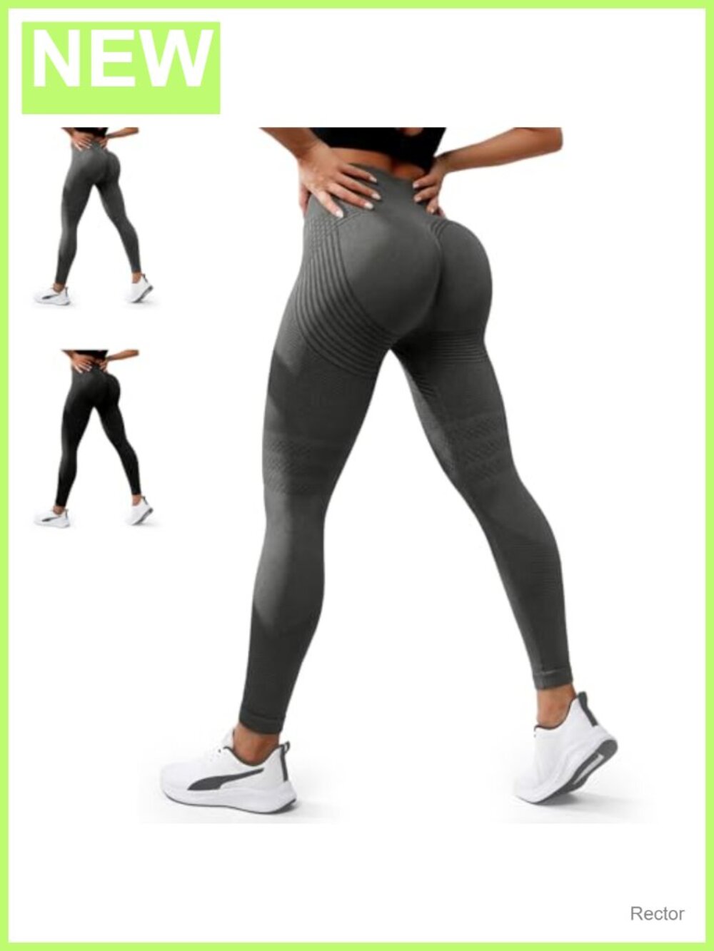 High Waist Compression Leggings Tummy Control Butt Lifting Yoga Gym